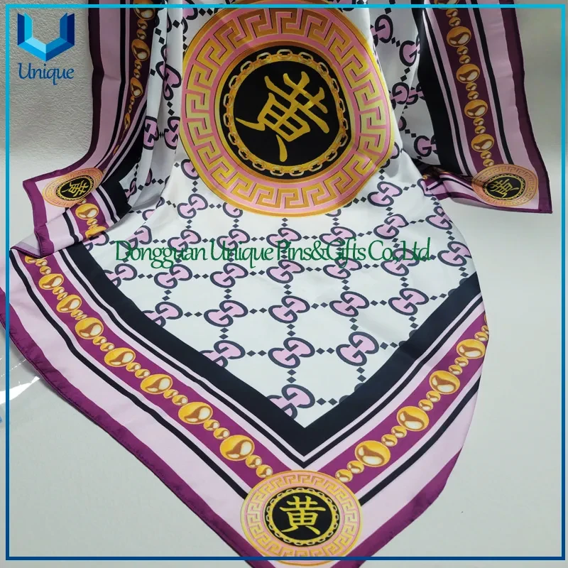 Cheap Price Customized Design Imitated Silk Tie and Scarf