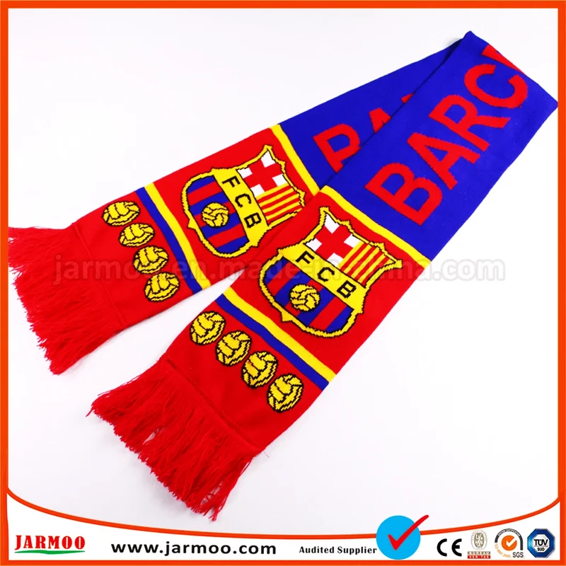 Cheap Country Soccer Knitted Fan Scarf