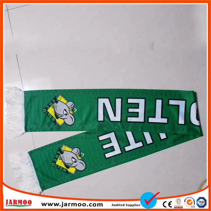 Cheap Country Soccer Knitted Fan Scarf