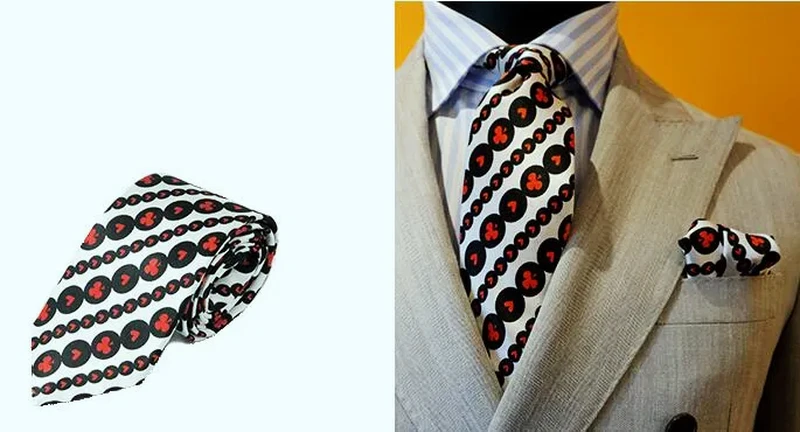 Classic and Fashion Men&prime; S Custom Print and Jacquard Silk Tie