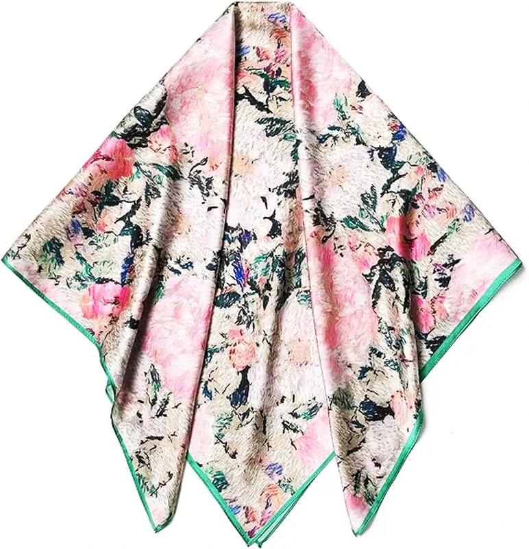 Cotton-Silk Scarfs with Digital Printed