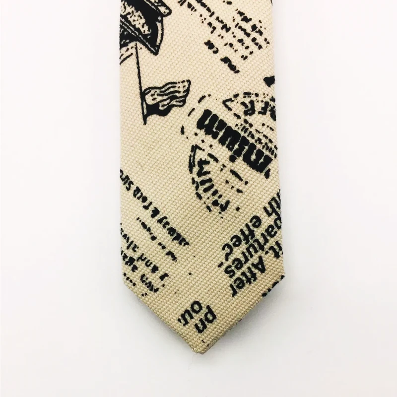 Cotton Printed Necktie