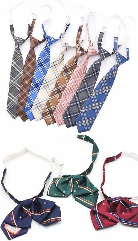 Custom Logo School Students Neck Ties High Quality Jacquard Logo Polyester Neckties for Mens