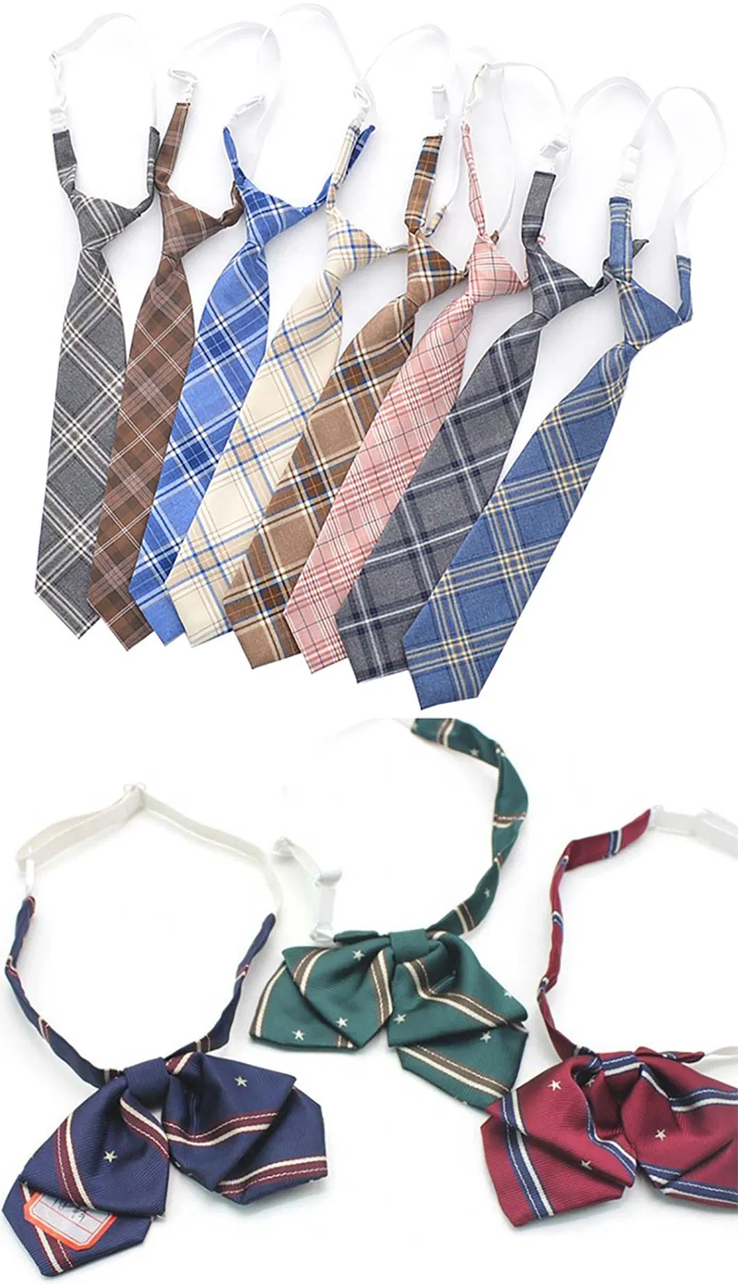 Fashion Design Mens Necktie Woven Custom Polyester Ties with Logo