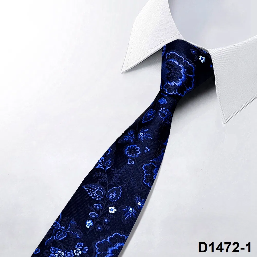 Handcrafted Regenerated Polyester Necktie with Personalized Pattern