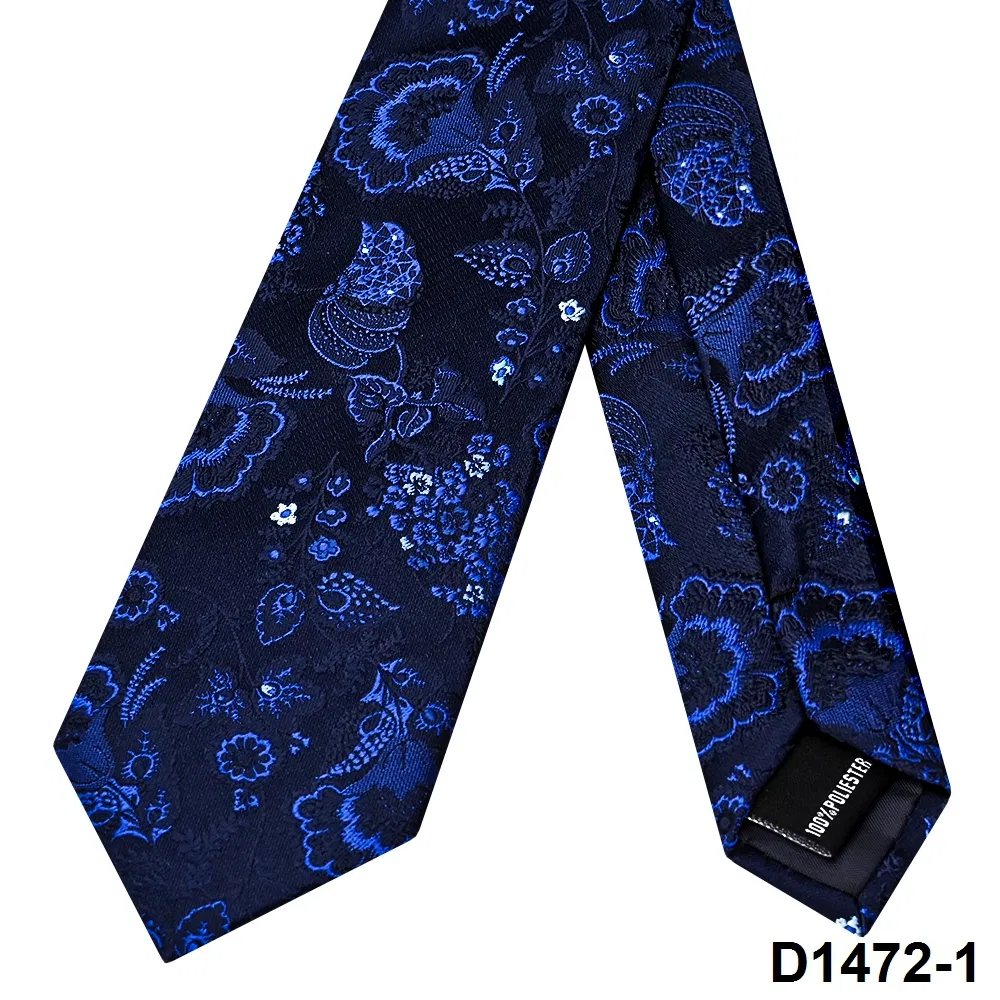 Handcrafted Regenerated Polyester Necktie with Personalized Pattern