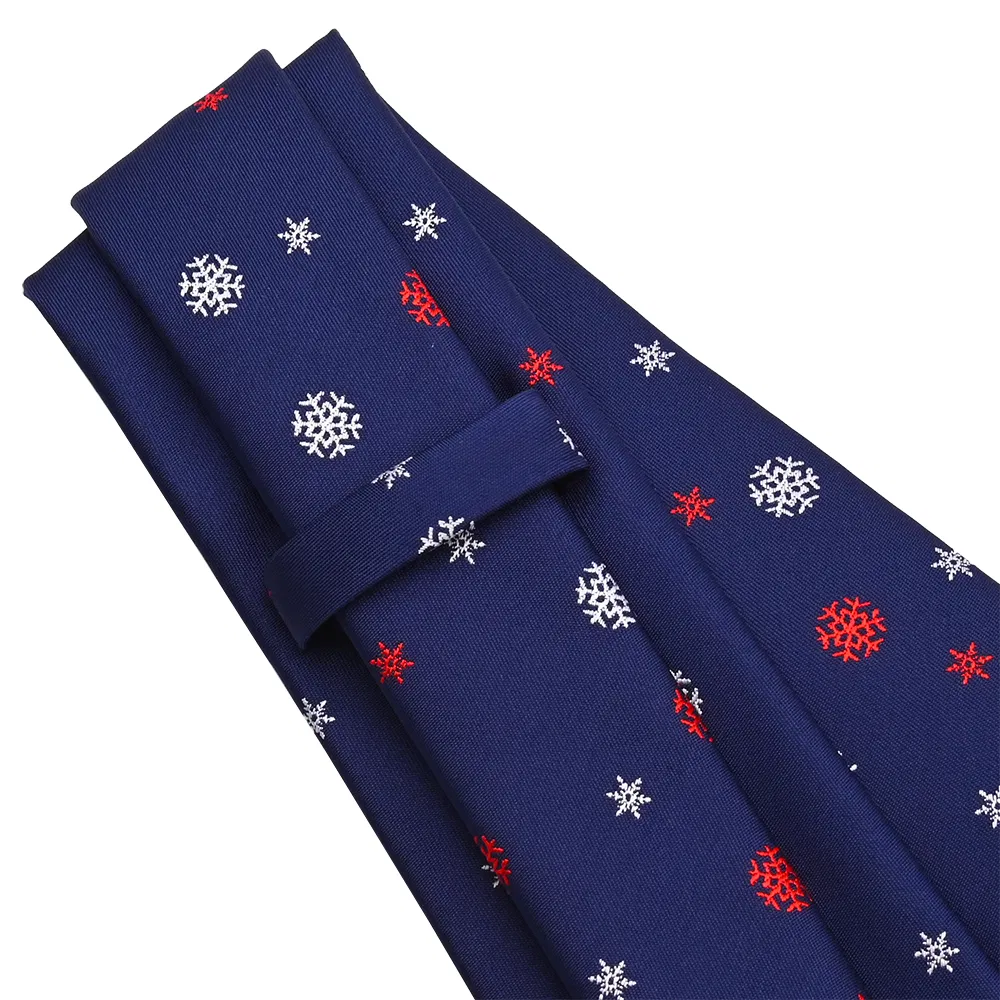 High Quality Silk Woven Necktie for Christmas