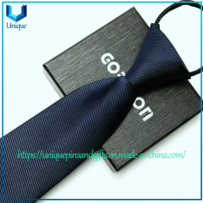 High Quality Woven Jacquard Fabric Business Daily Casual Formal Customized Handmade Silk Stripe Ties