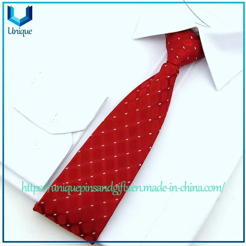 High Quality Woven Jacquard Fabric Business Daily Casual Formal Customized Handmade Silk Stripe Ties