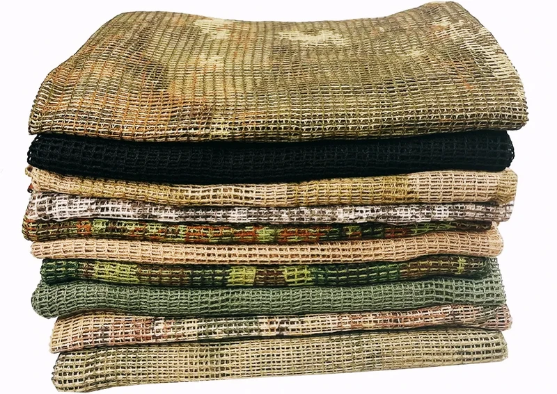 Hunting Camouflage Sunscreen Mesh Scarf