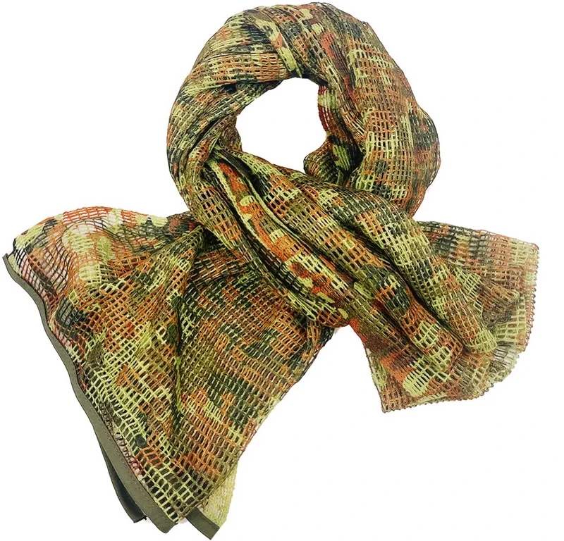 Hunting Camouflage Sunscreen Mesh Scarf