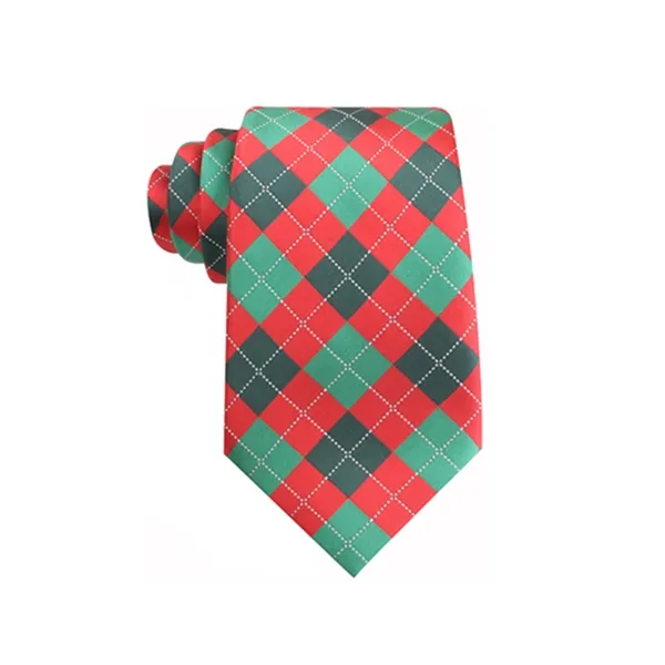 Italian Silk Polyester Neck Tie Fabric Woven Neck Ties