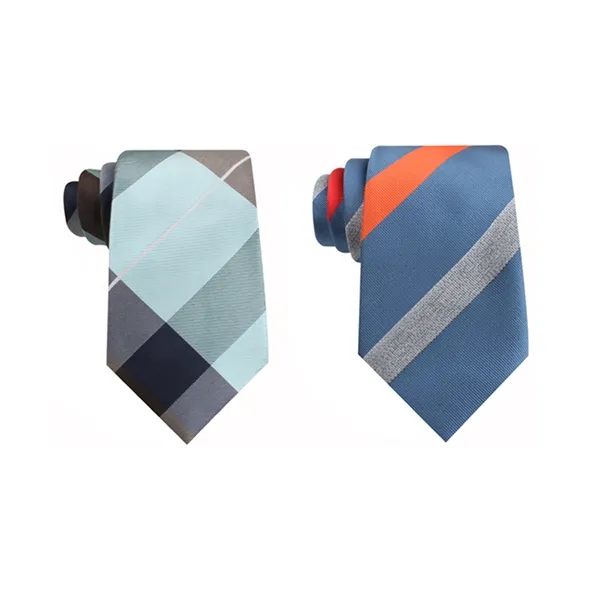 Italian Silk Polyester Neck Tie Fabric Woven Neck Ties