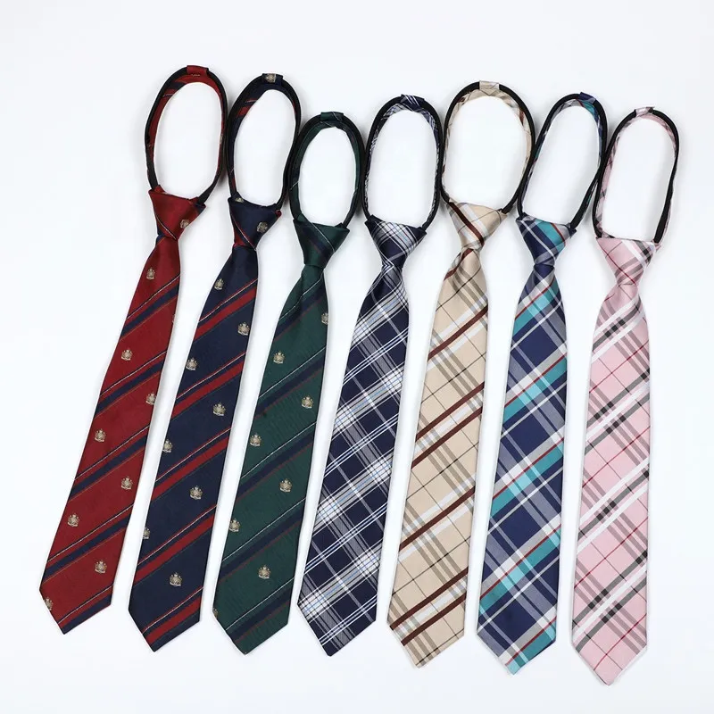 Manufacture Custom Jacquard Neck Tie 6/7/8cm Fashion Woven Regular Skinny Navy Silk Neckties Men Neck Ties Trial Order