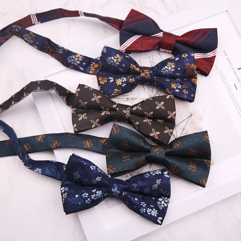 New Style Custom Pattern Bowtie, Fashion Polyester Bowtie, Fashion Silk Bowtie, Custom Pattern Bowtie