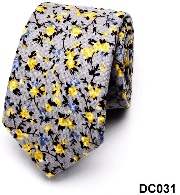 Versatile Printed Tie Trendy Designs Use Brushed Cotton Fabric