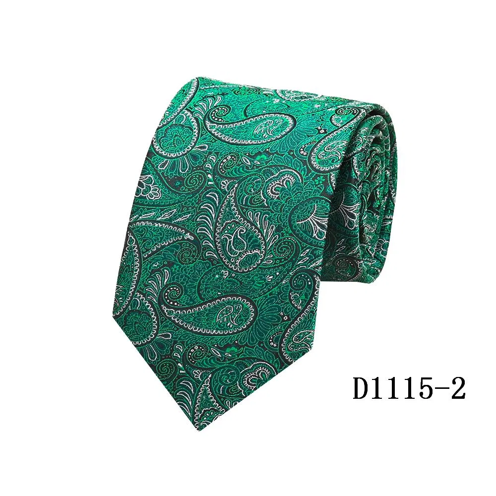 Woven Polyester Micro Fiber Classic Paisley Design Necktie