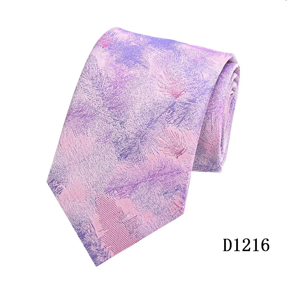 Yili Fashion Paisley Floral Pattern Formal Classic Party Suit Necktie