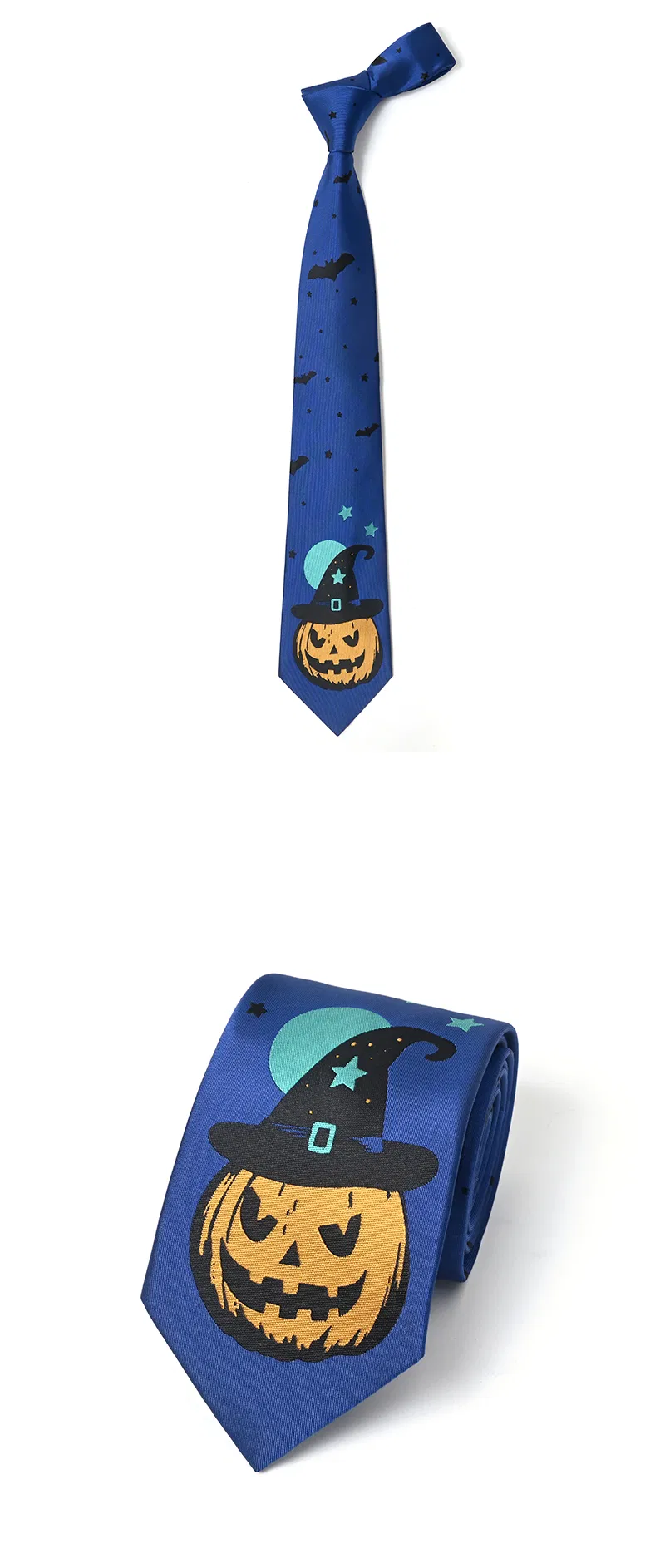 Yili Funny Mens Ties Holiday Season Party Gifts Neckties for Halloween Thanksgiving Christmas