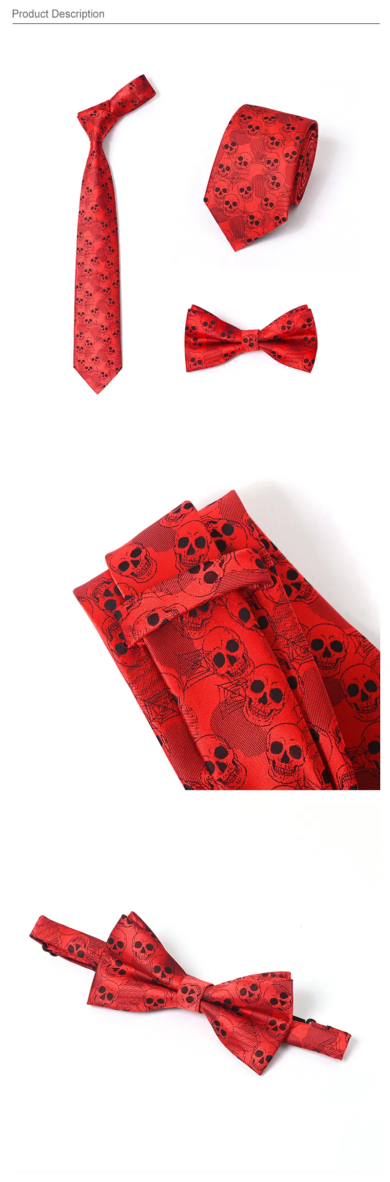 Yili Neckties Mens Ties Holiday Season Party Gifts Neckties for Halloween Thanksgiving Christmas